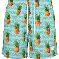 Urban Classics Shorts de bain turquoise / aqua / ocre / jaune d'or / vert