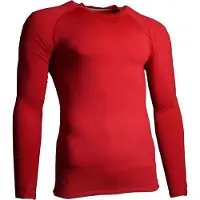 Precision Essential Long Sleeve Base Layer Rouge L