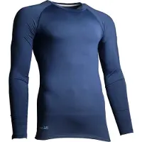 Precision Essential Long Sleeve Base Layer Bleu 2XL