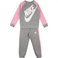 Nike Survêtement 'FUTURA' gris chiné / rose / blanc