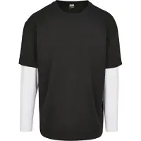 Urban Classics T-Shirt noir / blanc