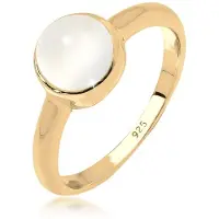 Elli Bague or / blanc perle