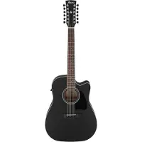Ibanez AW8412CE-WK Weathered Black Artwood