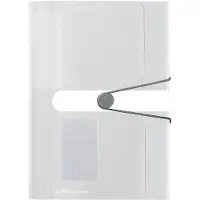 Herlitz 11277936 Classeur à soufflets en polypropylène à 12 compartiments Transparent