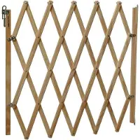 Nordlinger Pro Barrière Stopfix, en bois brut, extensible à 110cm