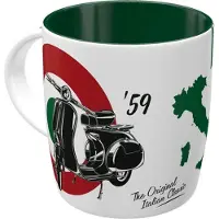 Vespa tasse Italian CONT. 330 ML, CÉRAMIQUE