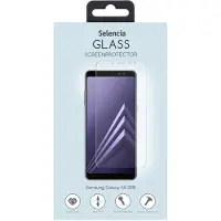 Selencia Protection d'écran en verre trempé pour Samsung Galaxy A8 (2018)