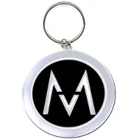 Maroon 5 M Logo Schlüsselanhänger, Multicolore