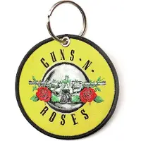 Guns n' Roses Classic Circle Logo Schlüsselanhänger, Multicolore