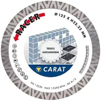 Carat CDBM230300 Lame De Scie Diamantée Acier - 230 X 22.23mm - Carrelage/Pierre Naturelle