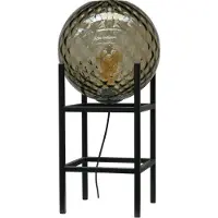Masterlight Lampe de table noire Baloton