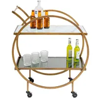 Kare design , modèle Loft, forme ronde, transparent, blanc, verre, métal, 740 mm, 395 mm