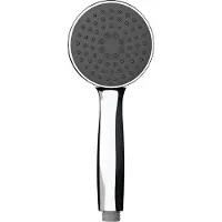 Wenko Pomme de douche main pluie jet d'eau bain BASIC gris Ø 10 bien-être