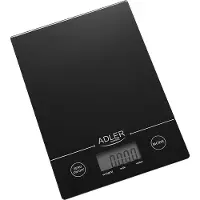 Adler AD 3138 b Plan de travail rectangulaire Balance de cuisine mécanique, Balance, Noir