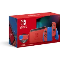Nintendo Switch: Mario Edition Rouge/Bleu