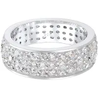 Elli PREMIUM Bague 'Bandring' argent