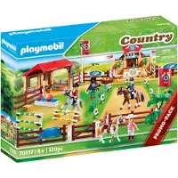 Playmobil , Grand terrain de concours hippique, Country, 70337