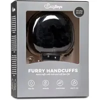 EasyToys - menottes peluche - noir