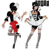 Atosa Déguisement De Femme Arlequin
