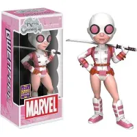 Funko POP! Marvel Comics - Figurine Rock Candy Gwenpool Summer Convention Exclusive 13 cm