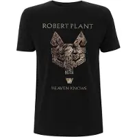 Robert Plant T-Shirt Heaven Knows Homme Noir - Taille XXL