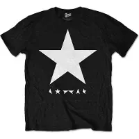 Ginza.se Hommes, T-shirt, Blackstar (White Star On Black), Noir, (XL)
