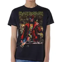 Iron Maiden T-Shirt Stranger Sepia Homme Noir