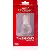 The Screaming O Big OMG Anneau De Pénis Vibrant Transparent