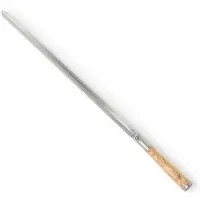 Forged Brochette Forged Churrasco V-vorm 50 cm