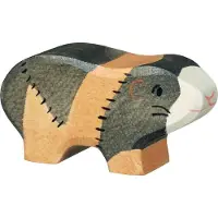 Holztiger Jouet en bois - - Animaux: Bois Cavia - Marron - Multicolore - A partir de 3 ans
