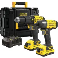 Stanley Kit Tarpano + visseuse 18 V 2,0 Ah FATMAX SFMCK465D2T