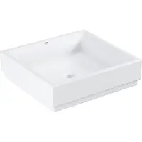 GROHE Rehausse CUBE KERAMIK o HL u ÜL 500x470mm PureGuard/awe (470 mm, 500 mm)