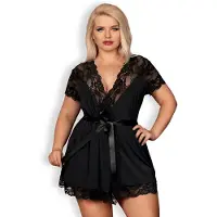Obsessive Kimono Noir XXL