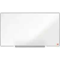 Nobo Tableau blanc Widescreen - cadre alu - surface Nano Clean - l. 710 x H 400 mm - avec auget