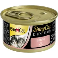 GimCat ShinyCat Jelly - Chaton - Boîte - Poulet