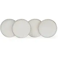 Serax Inku ontbijtbord 21 cm set van 4