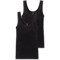 Schiesser Maillot de corps noir