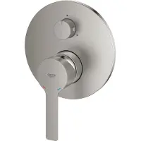 GROHE Mitigeur monocommande linéaire avec inverseur 3 voies (supersteel)