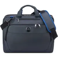 Delsey Porte-documents 'Parvis Plus' bleu / gris foncé