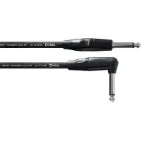 Cordial Cable Guitare Jack Droit - Coudé 6 M