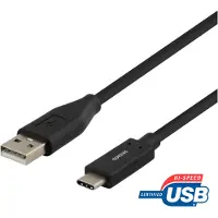 Deltaco USB A – USB C (1 m, USB 2.0)
