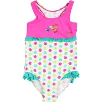 Playshoes Maillot de bain 'DIE MAUS' jaune / jade / fuchsia / blanc