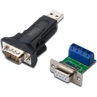 Digitus Usb To Serial Adapter Usb Cable Noir