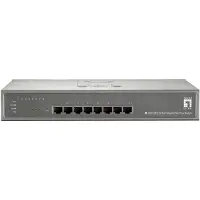 LevelOne GEP-0822 - Switch - 8 x 10/100/1000 (PoE) - an Rack montierbar - PoE (GEP-0822)