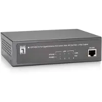 Digital Data Communications Level One GEP-0522 L1 GEP-0522 PoE/GE/GE/UNM/04 | 4x PoE+, PoE-Budget 65W