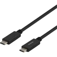 Deltaco USBC-2002M Câble USB 2.0 2 m noir (USBC-2002M)
