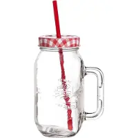 COSY&TRENDY Country Farm Bocal D8.5xh17cm70cl Avec Couvercle-paille Et Anse