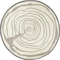 Esschert Design Tapis d'extérieur Diamètre 170 cm Anneaux ascendants