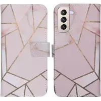 IMoshion Design Softcase Bookcase Samsung Galaxy S21 Plus - Pink Graphic