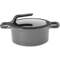 Berghoff Kookpot met deksel grijs 24 cm - Gem